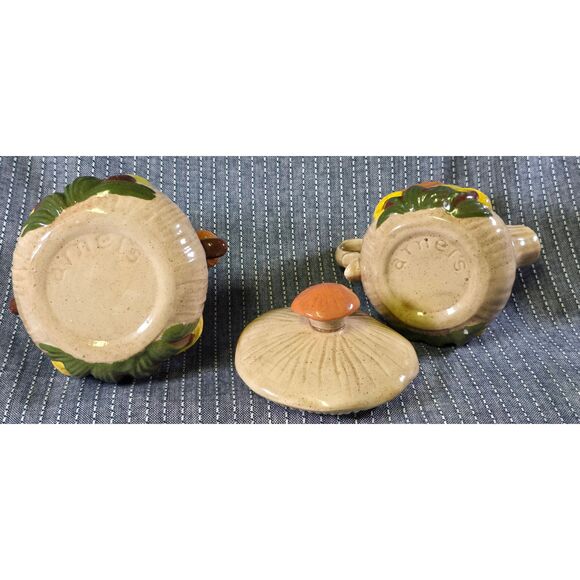 Arnel's mushroom creamer and sugar bowl set - Picture 11 of 13